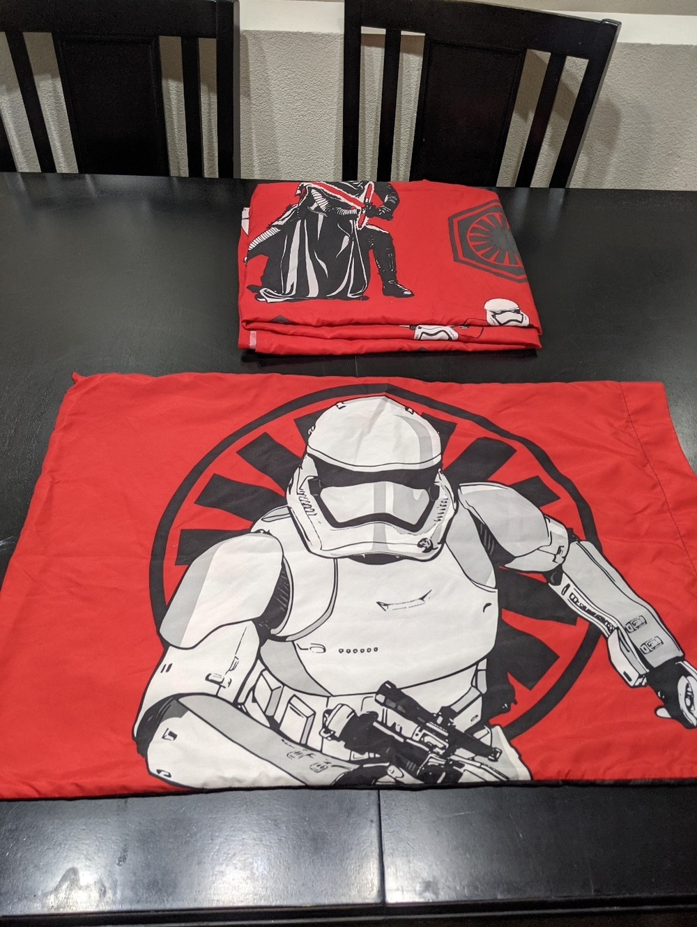 Star Wars Darth Vader & Storm Troopers Twin Size Sheet Pillowcase